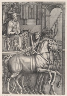 The Triumph of Marcus Aurelius, 1550., 1550. Creator: Nicolas Beatrizet.