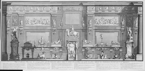 La Galerie de Girardon, 18th century., 18th century. Creator: Nicolas Chevalier.