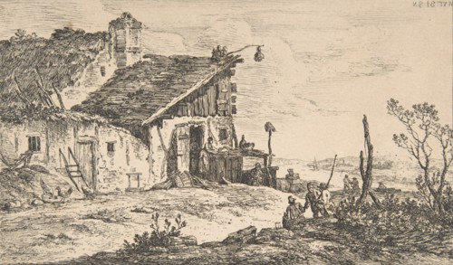 Rustic Landscape, 1772., 1772. Creator: Nicolas Perignon.