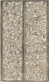 Esemplario di lavori, page 3 (verso), August 1529., August 1529. Creator: Nicolò Zoppino.