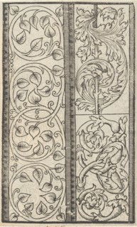 Esemplario di lavori, page 6 (recto), August 1529., August 1529. Creator: Nicolò Zoppino.