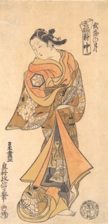 Moon in Musashi Province, ca. 1740., ca. 1740. Creator: Okumura Masanobu.