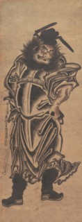 Shoki, the Demon-Queller, early 18th century., early 18th century. Creator: Okumura Masanobu.