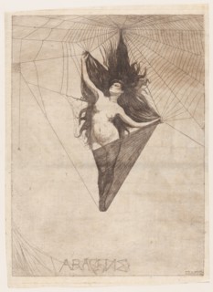 Arachne, 1884., 1884. Creator: Otto Henry Bacher.