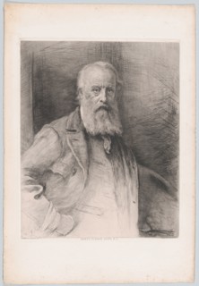 James Clarke Hook, RA, 1884., 1884. Creator: Otto Theodor Leyde.