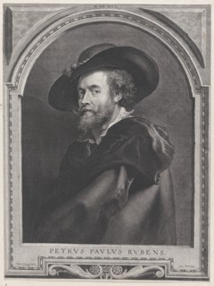 Portrait of Peter Paul Rubens, aged 46, 1630., 1630. Creator: Paulus Pontius.