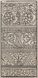 Page from Ein new kunstlich Modelbuch...(Page 11v), 1544., 1544. Creator: Peter Quentel.