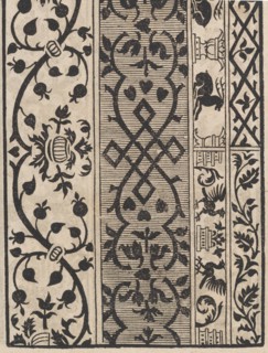 Page from Ein new kunstlich Modelbuch...(Page 19v), 1544., 1544. Creator: Peter Quentel.