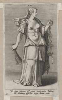 Ratio, from Prosopographia, ca. 1585-90., ca. 1585-90. Creator: Philip Galle.