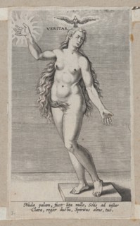 Veritas, from Prosopographia, ca. 1585-90., ca. 1585-90. Creator: Philip Galle.