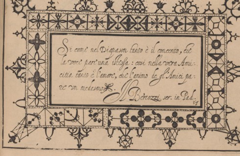 Ghirlanda: Di sei vaghi fiori scielti da piu famosi Giardini d'Italia, page 25 ..., October 1, 1604. Creators: Pietro Paulo Tozzi, Antonello Bertozzi, Sebastian Zanella.