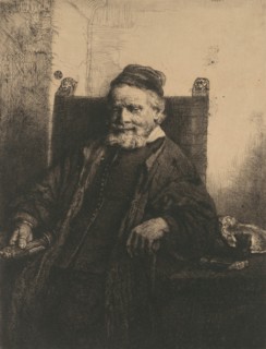 Jan Lutma, 1656., 1656. Creator: Rembrandt Harmensz van Rijn.