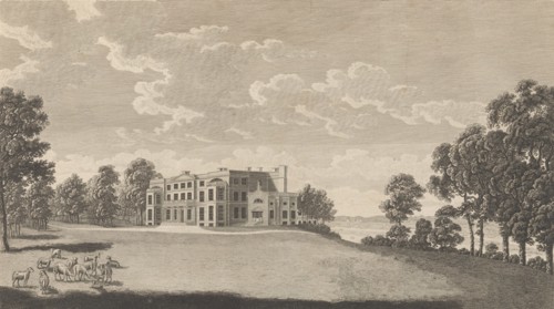Belvidere House, near Erith, in the County of Kent, from Edward Hasted's, The History a..., 1777-90. Creator: Richard Bernard Godfrey.
