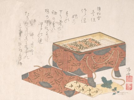 Lacquer Box for Clothes, 19th century., 19th century. Creator: Shinsai.