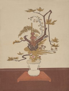 Ike Bana (Flower Arrangement) in the Ike-no-bo Style, probably 1765., probably 1765. Creator: Suzuki Harunobu.