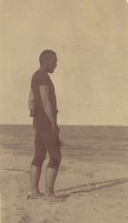 [Thomas Eakins in Swim Suit], 1880s., 1880s. Creator: Thomas Eakins.