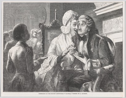 Scandal, from "Illustrated London News", February 15, 1851., February 15, 1851. Creator: Thomas Heaviside.