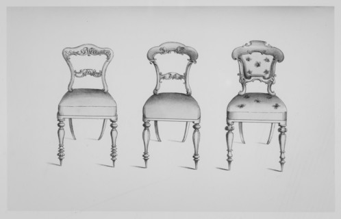 Specimens of Furniture in the Elizabethan & Louis Quatorze Styles. Adapted for Mod..., 19th century. Creator: Thomas King.