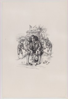 Oscar at the Sea-Shore, August 26, 1882., August 26, 1882. Creator: Thomas Nast.