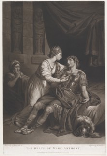 The Death of Mark Antony (Shakespeare, Antony and Cleopatra, Act 4, Scene 15), ..., January 1, 1780. Creator: Thomas Watson.