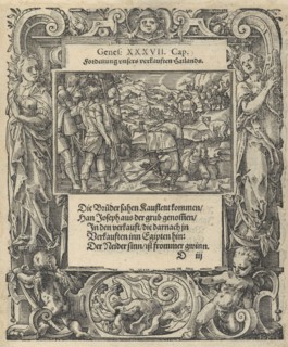 Neue Künstliche Figuren Biblischer Historien, 1576., 1576. Creator: Tobias Stimmer.