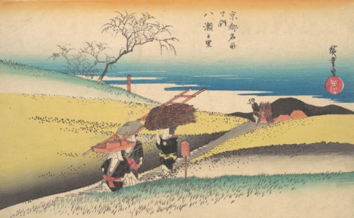 Yase no Sato, ca. 1834., ca. 1834. Creator: Ando Hiroshige.