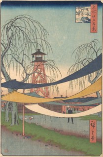 Hatsune no Baba; Bakurocho, ca. 1857., ca. 1857. Creator: Ando Hiroshige.