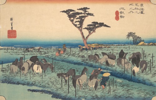 Chiriu, Station No. 40, ca. 1834., ca. 1834. Creator: Ando Hiroshige.