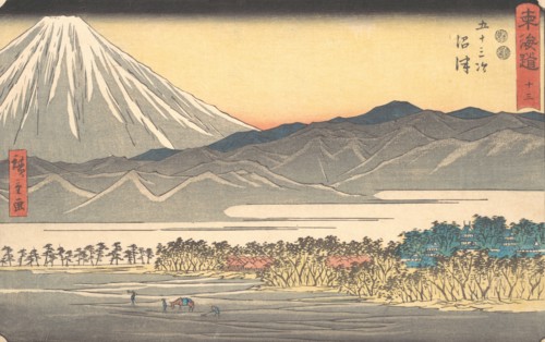 Numazu, ca. 1840., ca. 1840. Creator: Ando Hiroshige.