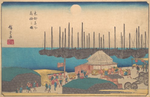 Takanawa no Zu, ca. 1841., ca. 1841. Creator: Ando Hiroshige.