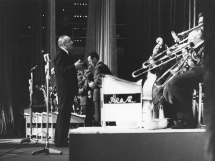Ted Heath and His Music, Nat King Cole concert, Shepherd's Bush, London, 1963.