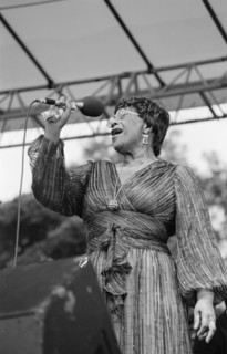 Ella Fitzgerald, Capital Jazz Festival, Knebworth, Herts, July 1981.
