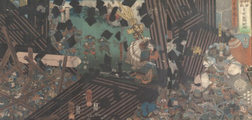 Album of Fifteen Triptychs of Famous Battlescenes, 19th century.