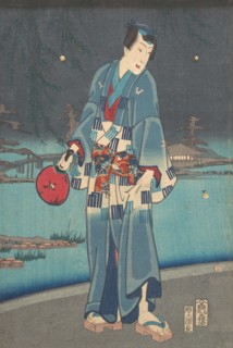 Modern Genji - Firefly Viewing (Imayo genji shiken hotaru asobi), 1861.
