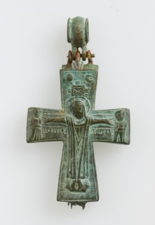 Reliquary Pendant, Byzantine, 10th-11th century.