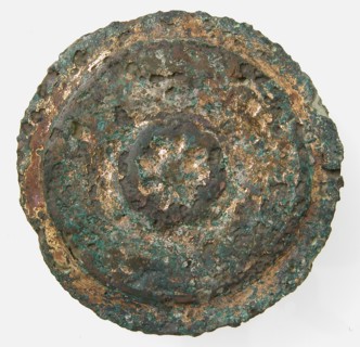 Flat Circular Ornament, Frankish (?), 6th-7th century (?).