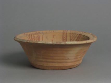 Bowl, Coptic, 4th-7th century.