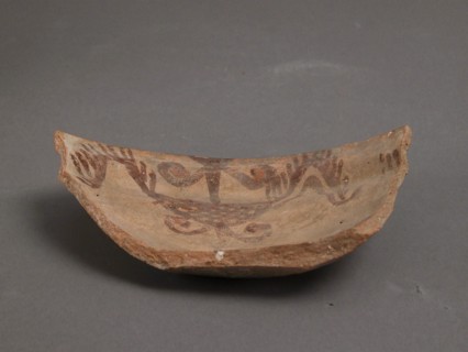Bowl Fragment, Coptic, 4th-7th century.