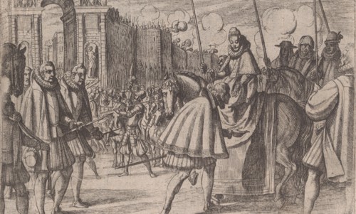 Triumphal Entry of Margaret of Austria into Milan, from The Life of Margaret of Austria, plate 10, 1612.