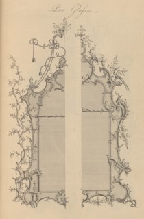 A General System of Useful and Ornamental Furniture..., 1759-1763. [Pier glass].