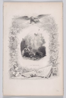 The Diseased, from The Songs of Béranger, 1829.