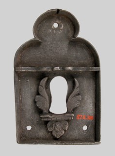 Escutcheon Plate, European, 15th century or later.