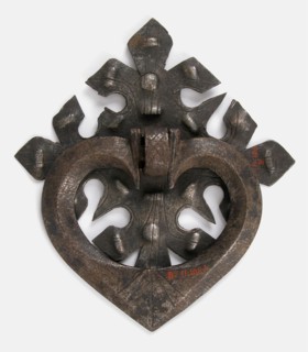 Door handle, German, late 15th century.