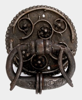 Door handle or knocker, German, 15th-16th century.