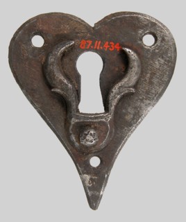 Escutcheon plate, German, 16th century.