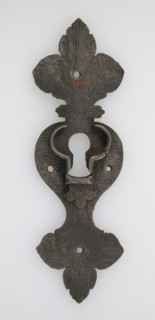 Escutcheon plate, German, 16th century.