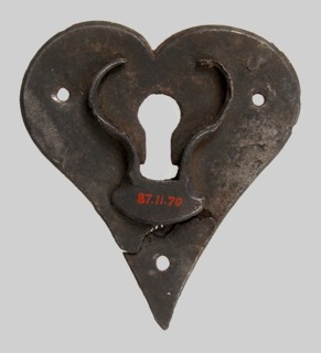 Escutcheon Plate, German, early 15th century.
