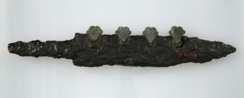 Scramasax (Short Broad Sword), Frankish, 7th century.
