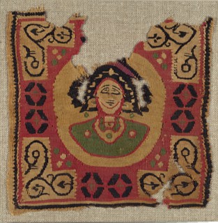 Textile Fragment, Coptic, 6th-7th century.