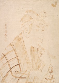The Actor Matsumoto Koshiro as Banzuin Chobei.